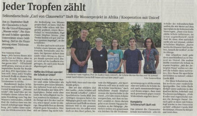 volksstimme v. 14.09.2018